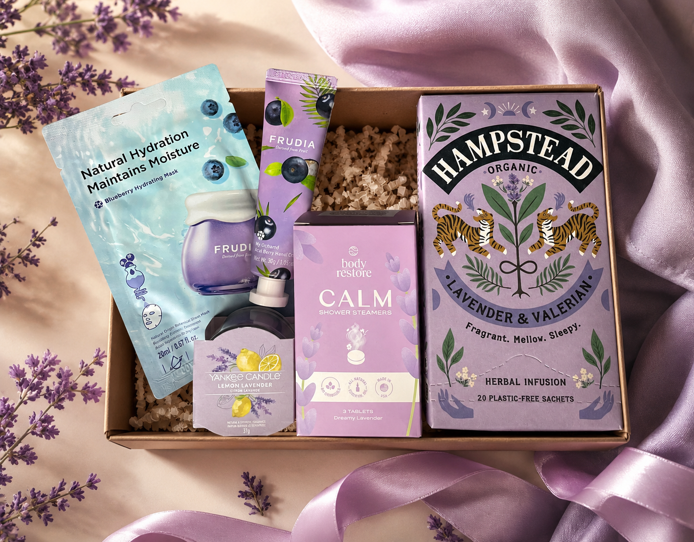 The Lavender Hour Relaxation Gift Box